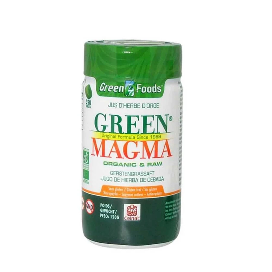 Celnat Green Magma Gerstengras-Saft 320 Tabletten