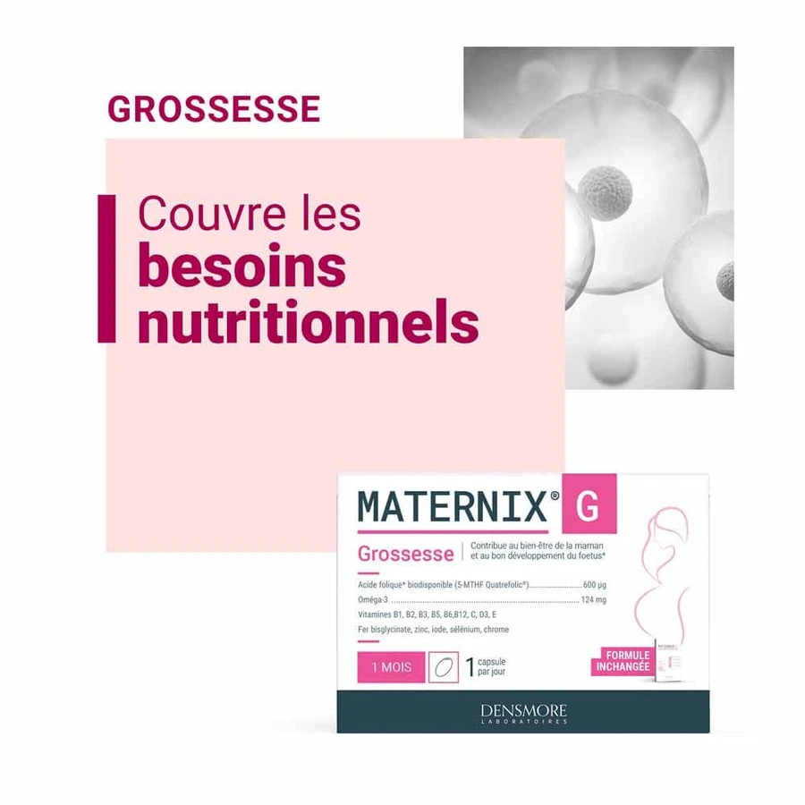 Densmore Gynaecologie Maternix G Zwangerschap x 30 capsules