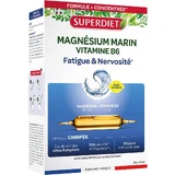Superdiet Marine Magnesium Vitamins B6 Fatigue and nervousness 20x10ml ampoules
