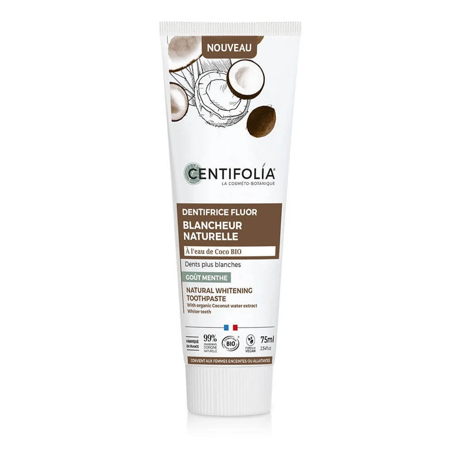 Centifolia Natürliche Fluorid Aufhellende Zahnpasta 75ml