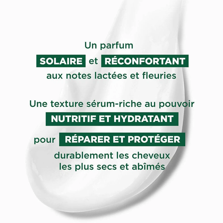 Klorane Cica-herstellend serum met organische cupuaçu en hyaluronzuur voor zeer droog en beschadigd haar 100ml
