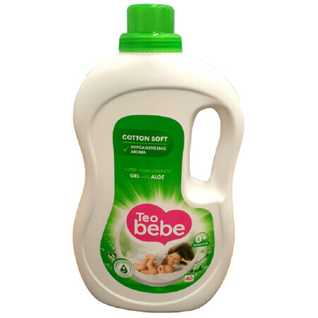 Flüssigwaschmittel mit Aloe, 2,2 L, Teo Bebe