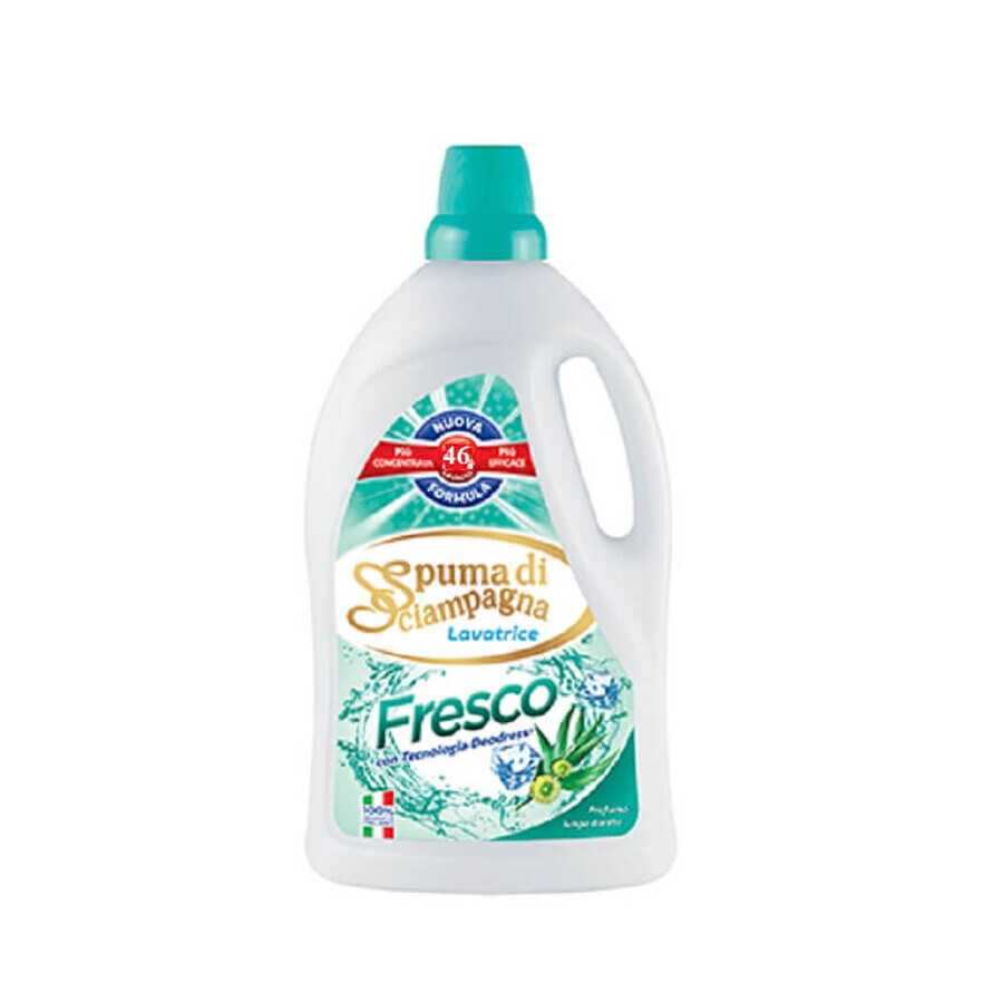 Detergent lichid de rufe Fresco, 2530 ml, Spuma di Sciampagna