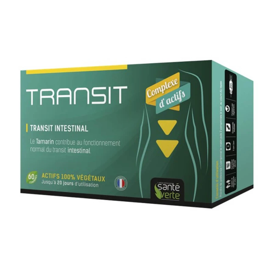 Sante Verte Digest Confort Transit 60 Comprimés Sécables