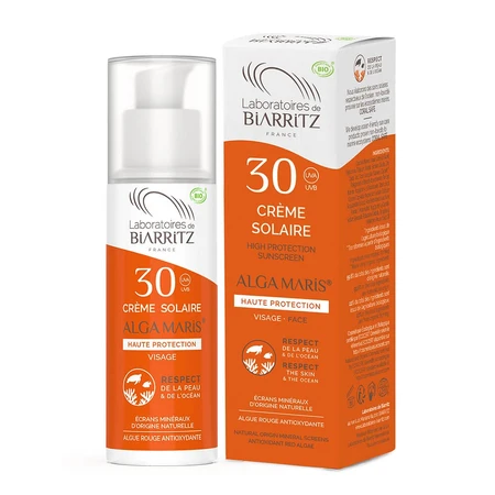Laboratoires De Biarritz Sun Products Sun Protection Face SPF30 Bio 50ml
