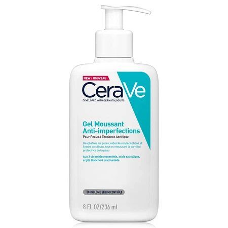 Cerave Face Foaming Cleanser Skin with blemishes and acne-prone skin 236ml