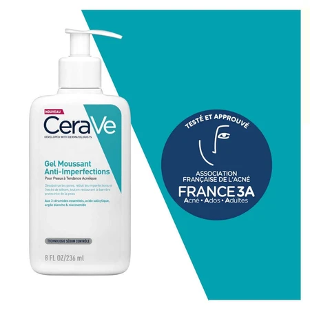 Cerave Face Foaming Cleanser Skin with blemishes and acne-prone skin 236ml