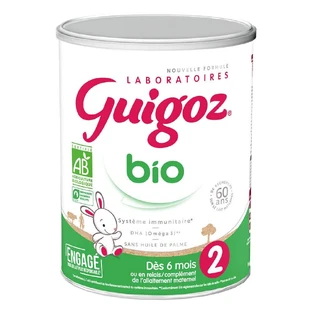 Guigoz Organic Milk Powder 6 to 12 months 800g