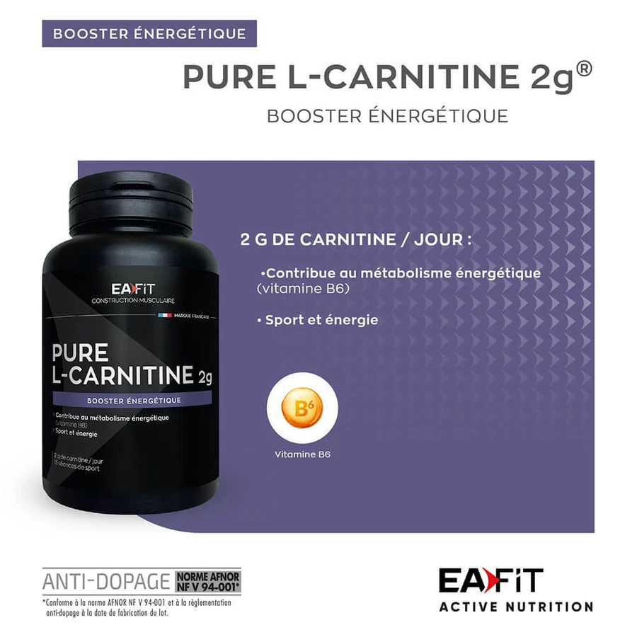Eafit Pure L-carnitine 90 Gelule 2g