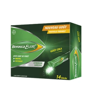 Bayer Berocca Boost Goût Cola 14 Sticks
