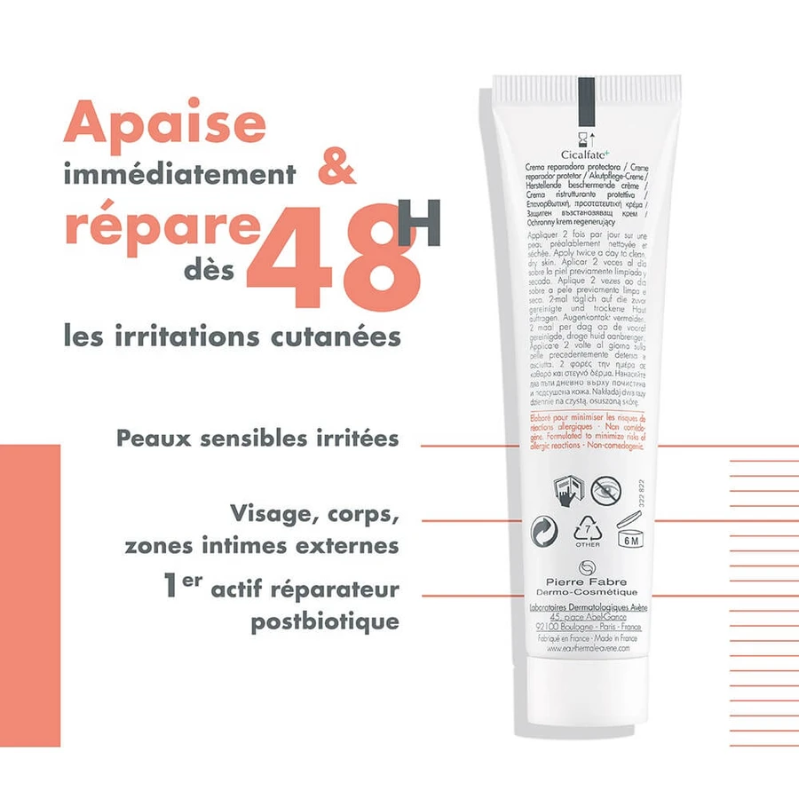 Avène Cicalfate+ Protective Repair Cream Sensitive and Irritated Skin 15ml