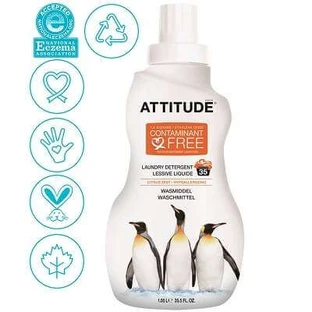 Liquid laundry detergent with citrus, 1050 ml, Attitude