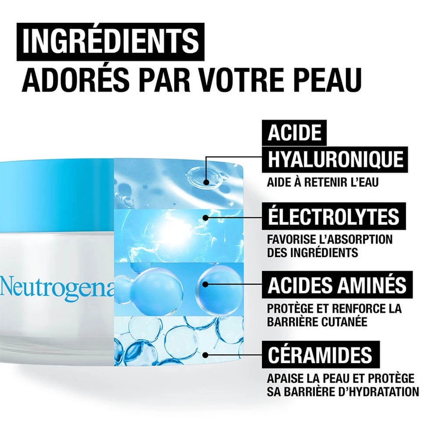 Neutrogena Hydro Boost Gel Crema Perfumador Ácido Hialurónico 50ml