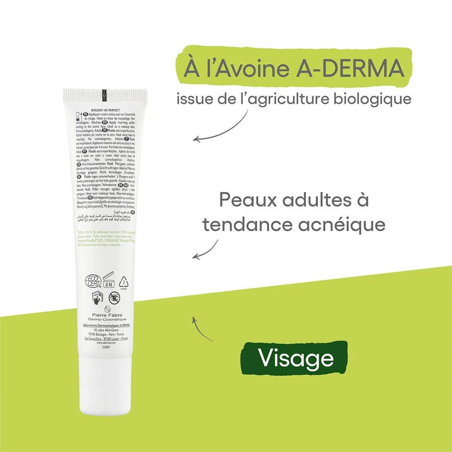A-Derma Biology AC Anti-Imperfection Fluid 40ml