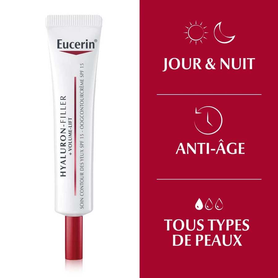 Eucerin Hyaluron-Filler + Volume Lift Eye Contour Spf15 15ml