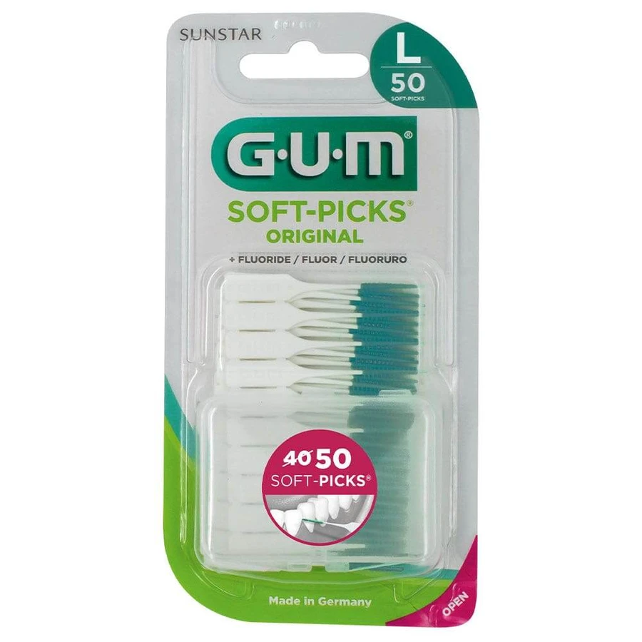 Zahnfleisch-Soft-Picks Interdentalbürsten x50
