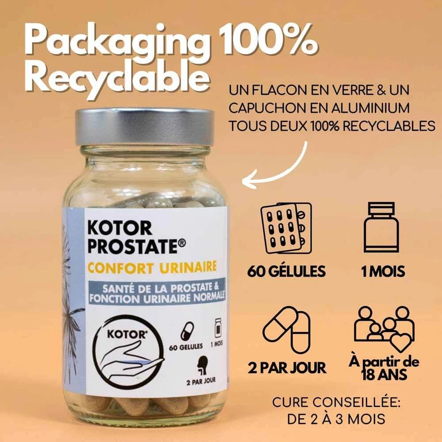 Kotor Pharma Prostaat Urine Comfort 60 capsules