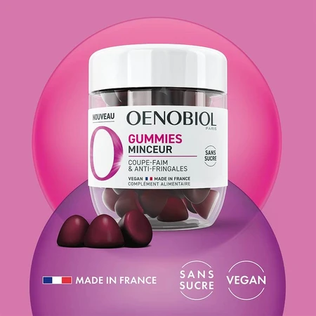 Oenobiol Abnehmen Hunger und Schmerz 60 Gummis