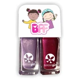 Suncoat Girl Nagellack Duo Besties Violett + Dunkelviolett 2 x5 ml