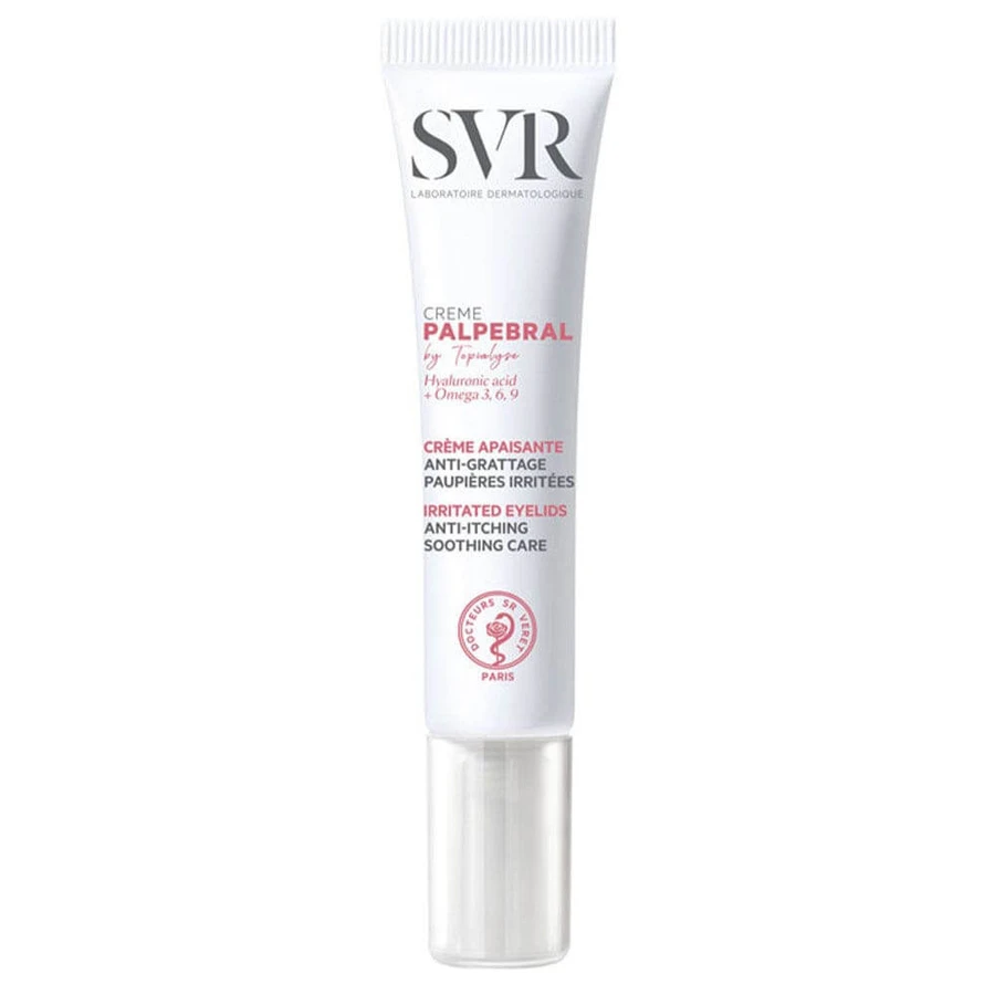 Svr Topialyse Palpebral Anti-Juckreiz Beruhigende Creme für gereizte Augenlider 15ml