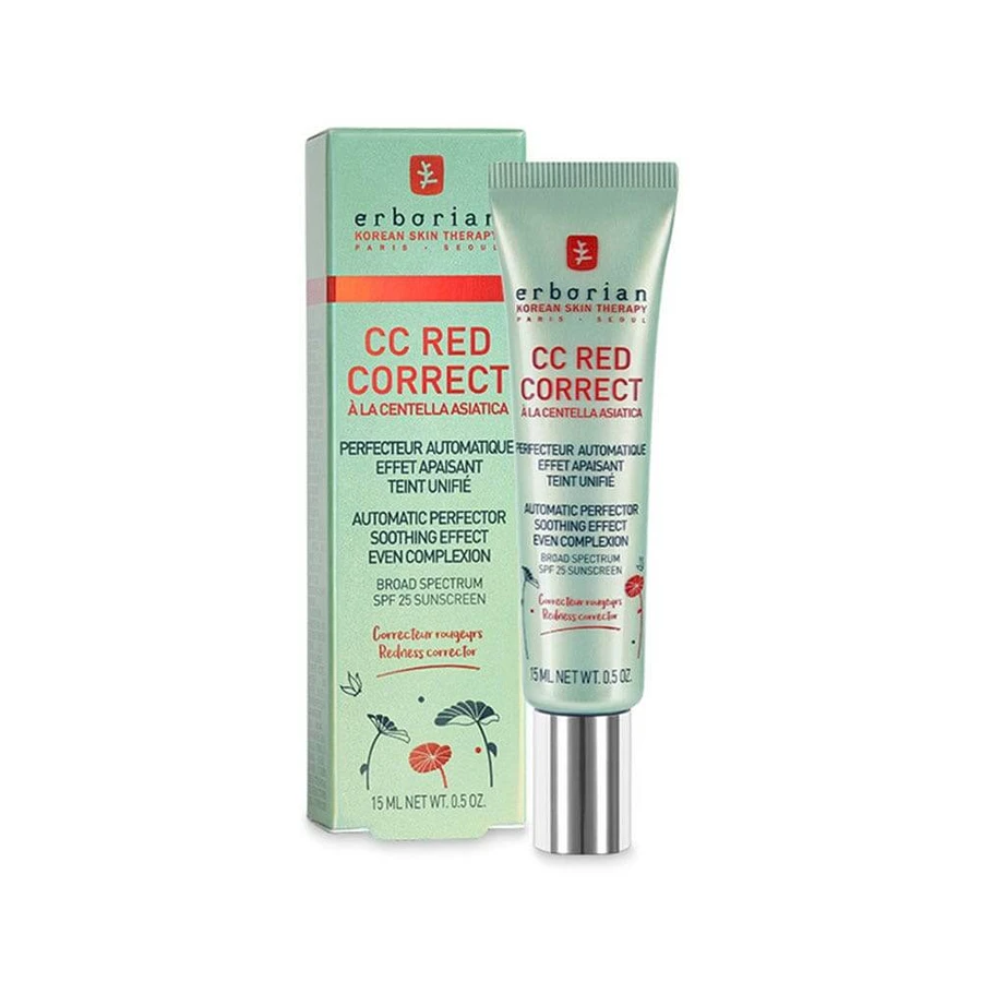 Erborian CC Red Correct perfectore for redness SPF25 15ml