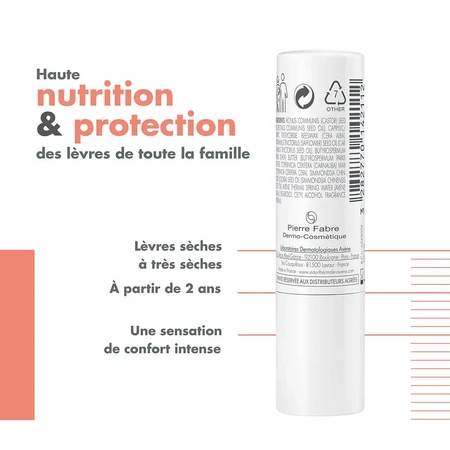 Stick Labial Nutritivo al Cold Cream Avène 4g
