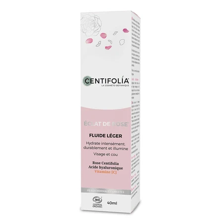 Centifolia Eclat de Rose® Fluido Hidratante Bio 40 ml