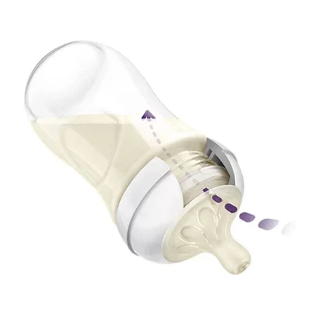 Avent Natural Response Plastic Baby Bottle 3 months and over 330ml