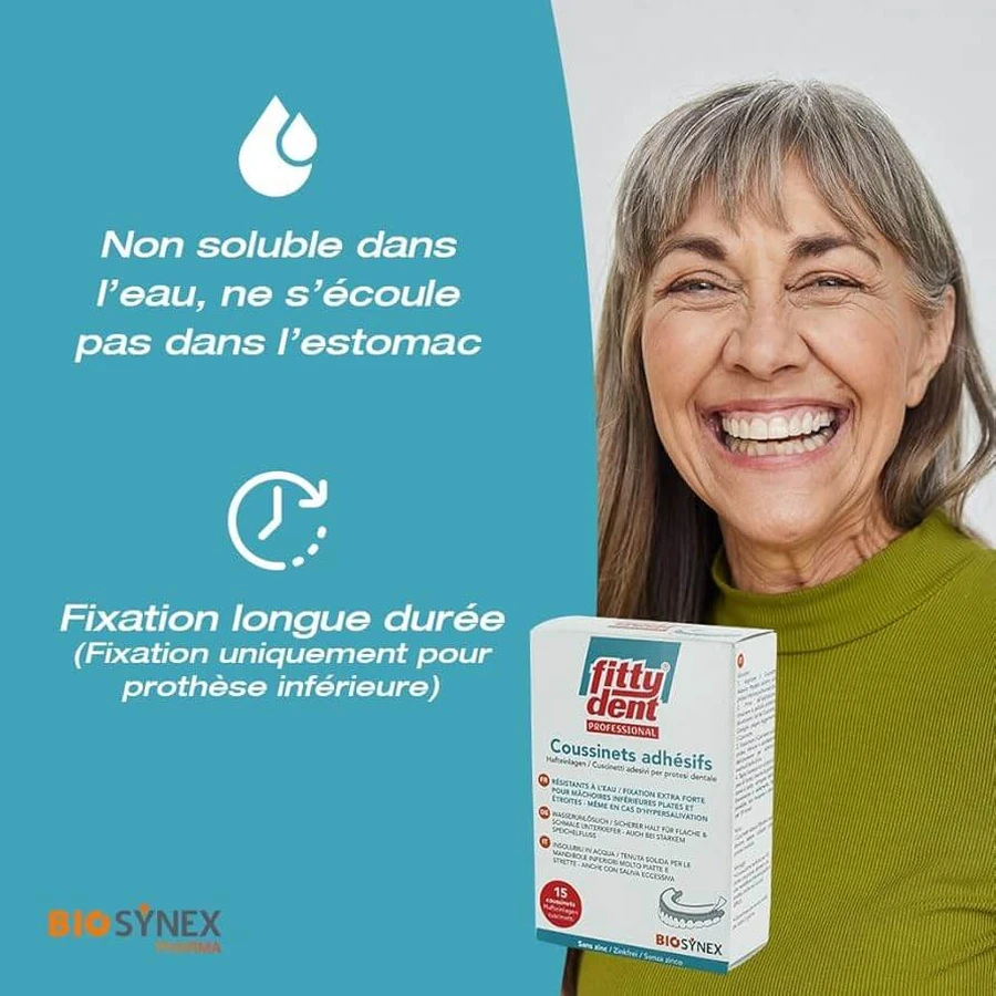 Fitty Dent Coussinets Professionele Lijm Extra Sterke Fixatie x15