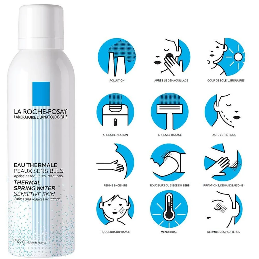 La Roche-Posay Eau Thermale Beruhigendes Thermalwasser Empfindliche Haut und Rötungen Peaux Sensibles 150ml