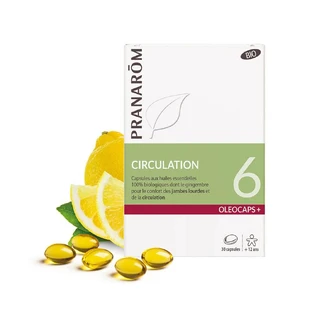 Pranarôm Oléocaps N°6 Circulație Bio 30 Capsule