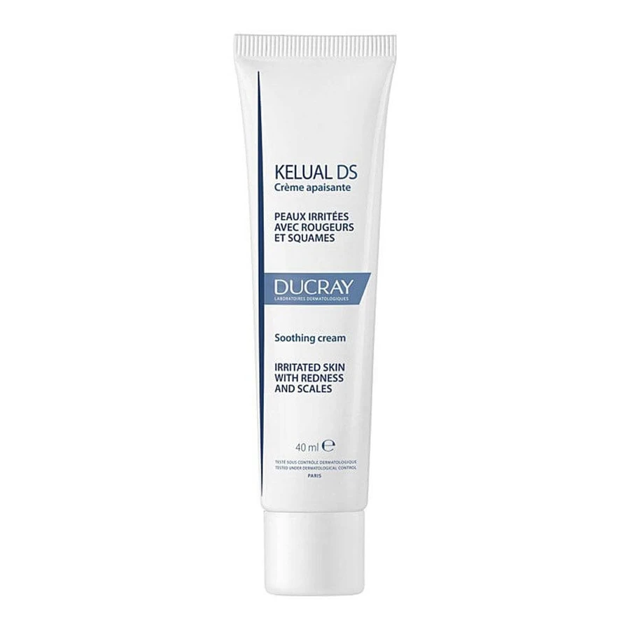 Ducray Kelual Ds Soothing Krem łagodzący do skóry podrażnionej z zaczerwienieniem i łuszczeniem 40ml: ceny i cechy