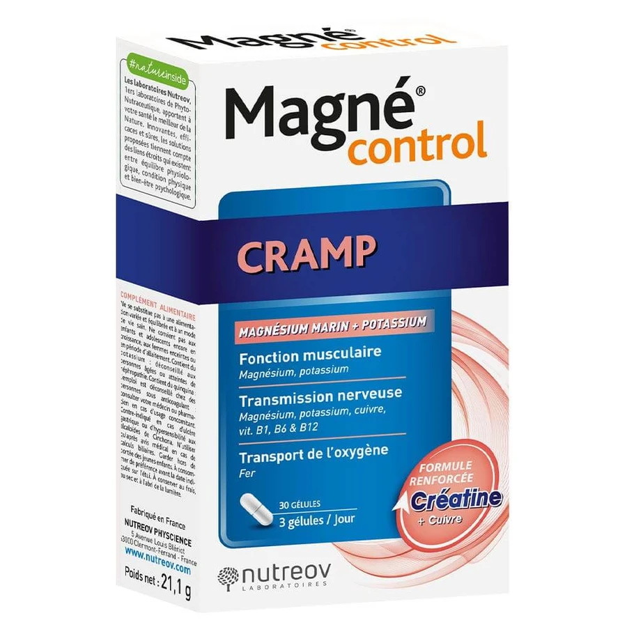 Nutreov Magnécontrol Kramp 30 capsules