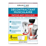 Granions Muskel entspannende Schmerzlinderung Pflaster Thermotherapie x5