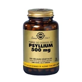 Solgar Psyllium 200 Gelule Digestion Detox Système digestif 500 mg
