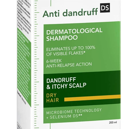 Vichy Dercos Roos en Jeuk Behandeling Shampoo Droog Haar 200ml