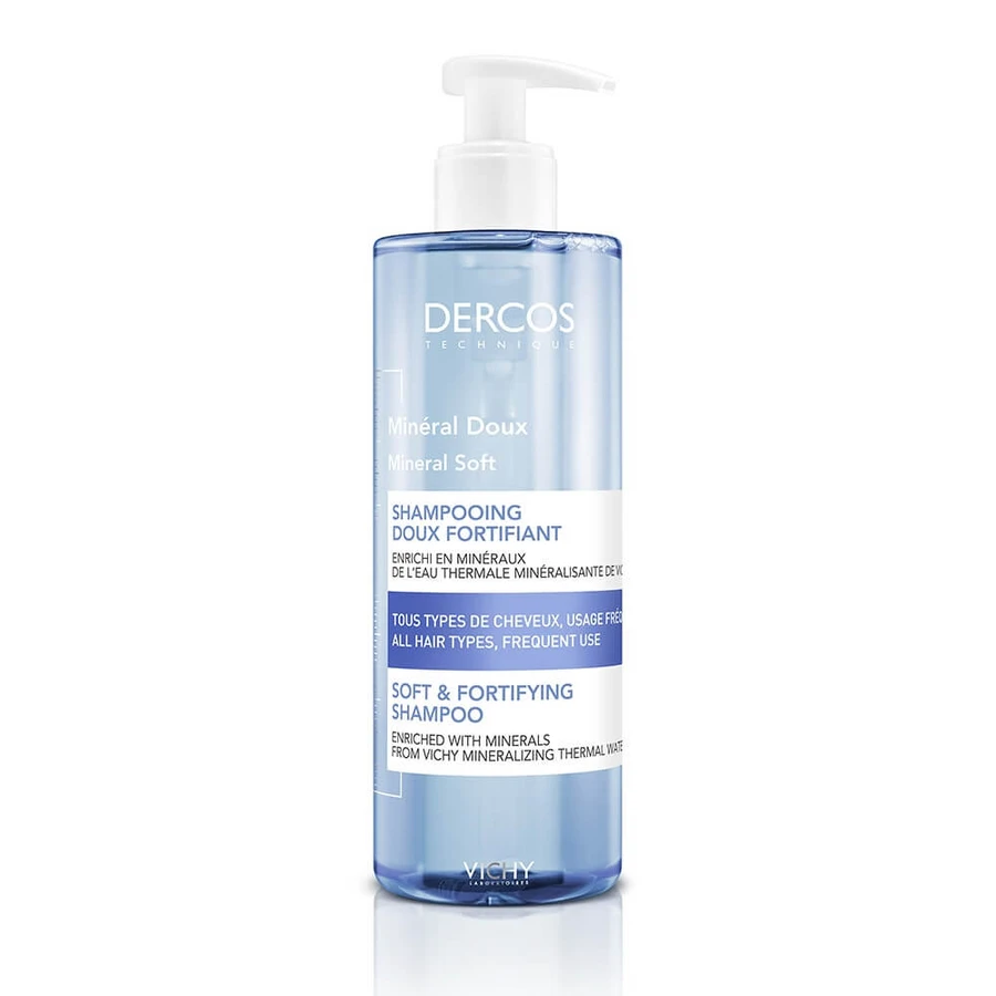 Szampon wzmacniający Dercos Mineral Soft, 400 ml, Vichy: ceny i cechy