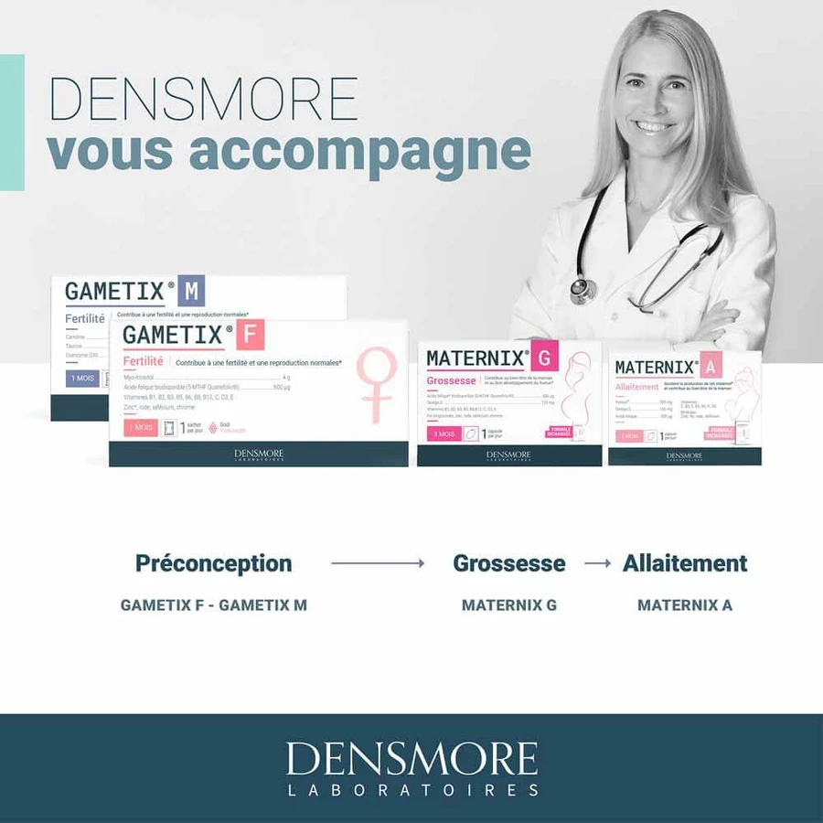 Densmore Gynaecologie Gametix M + vruchtbaarheid en voortplanting oomo 30 sachets