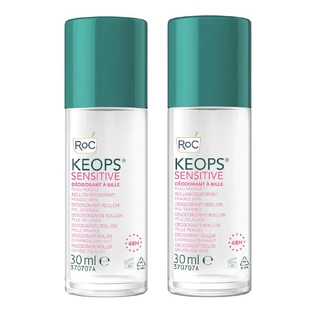 Roc Keops Deodorant Roll-on empfindliche Haut 2x30ml