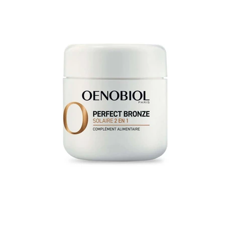 Oenobiol Perfect Bronze I Solari 2-in-1 Self Tanner and Sunscreen 30 Vegetarian Capsules