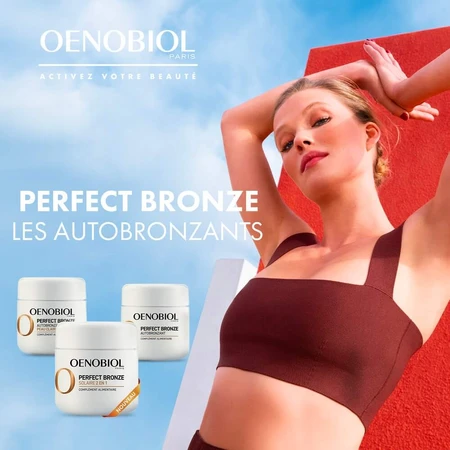 Oenobiol Perfect Bronze I Solari 2-in-1 Self Tanner and Sunscreen 30 Vegetarian Capsules