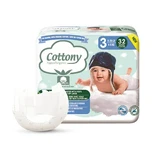 Cottony Bebe T3 Windeln (4-9 Kg) x32