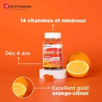 Forté Pharma MultiVit'4G Multivitamin and Mineral Gummies 60 chewing gum