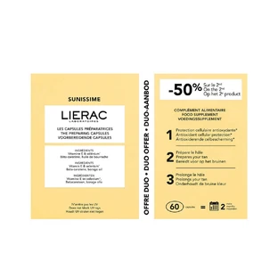 Lierac Sunissime Sun Skin Preparer 2x30 Capsules