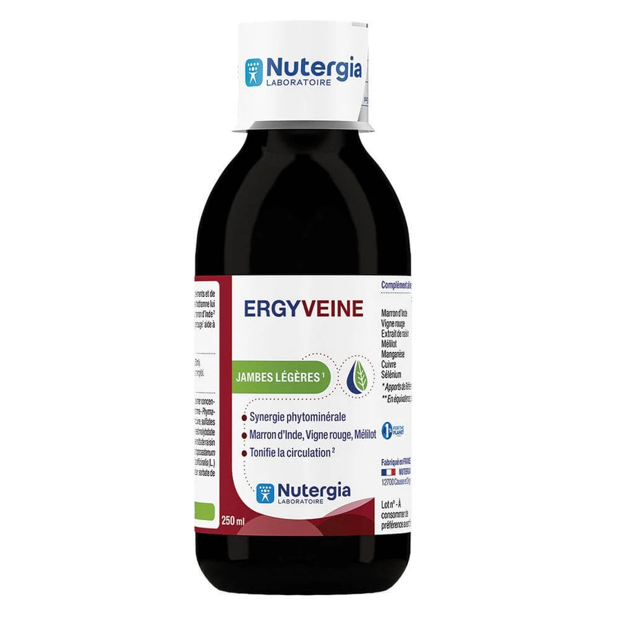 Nutergia Ergyveine Lichte Benen 250ml