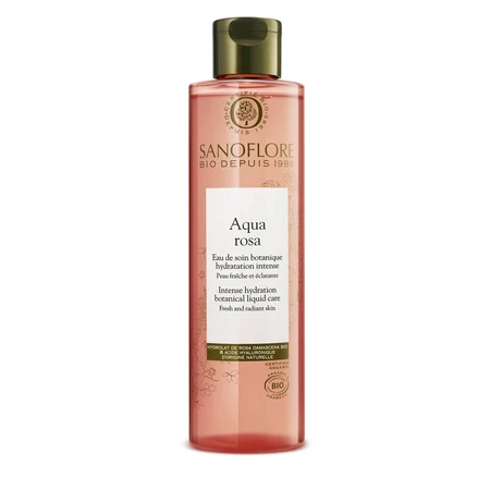 Sanoflore Rosa Fresca Gesichtslotion Damaszener Rose Bio Botanische Essenz 200ml