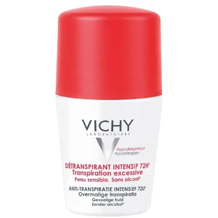 Vichy Deodorant Intensief Antitranspirant 72u Roll-on Gevoelige Huid 50ml