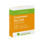 Marque Verte Abso Vliesstofftabletten 7,5x7,5 cm 10 Beutel à 2 Stück