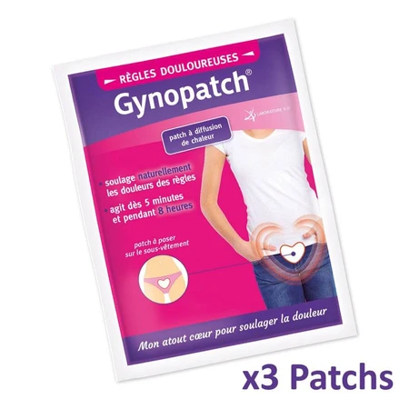 Gynopatch Reglas dolorosas 3 parches