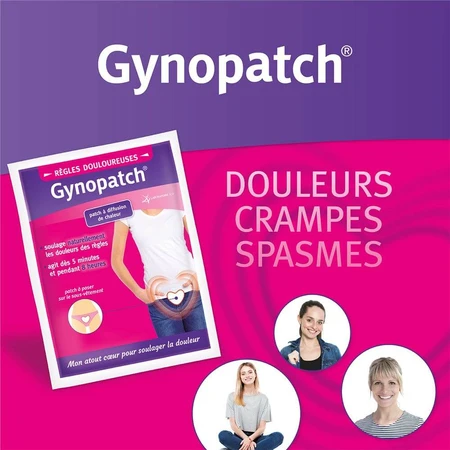 Gynopatch Reglas dolorosas 3 parches